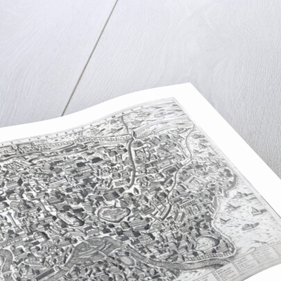 Antiquae Urbis Perfecta Imago, Map of Rome, c.1600 by Ambrogio Brambilla