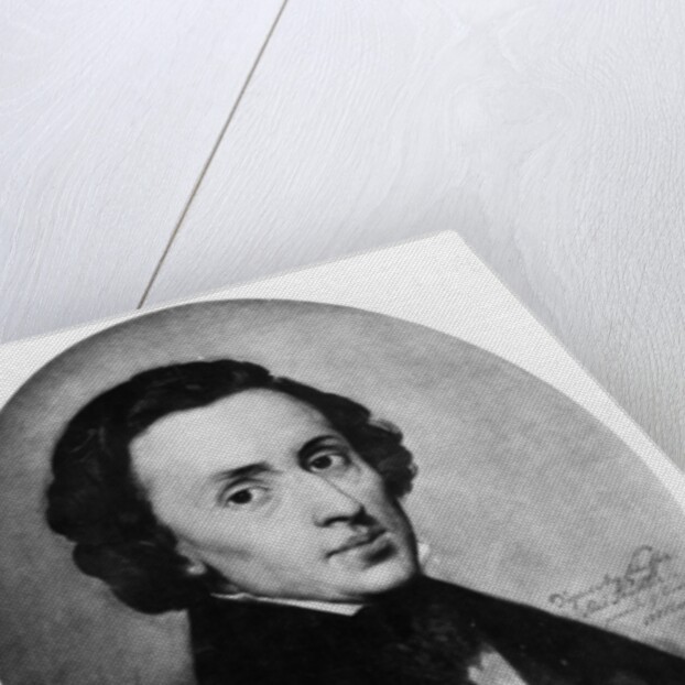 Chopin, 1858 by Ary (after) Scheffer