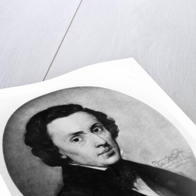Chopin, 1858 by Ary (after) Scheffer