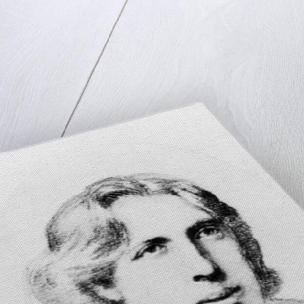 Portrait of Oscar Wilde by French School
