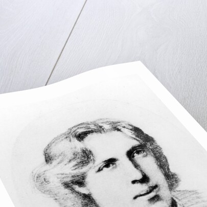 Portrait of Oscar Wilde by French School