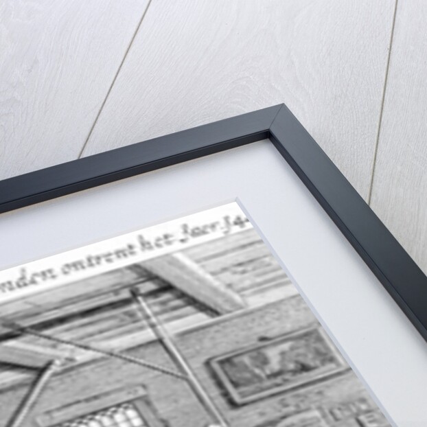 The Bindery of Laurens Janszoon Koster by Pieter Jansz (after) Saenredam