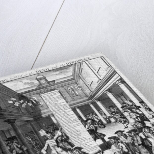 The Bubblers Bubbl'd, 1720 by James Cole