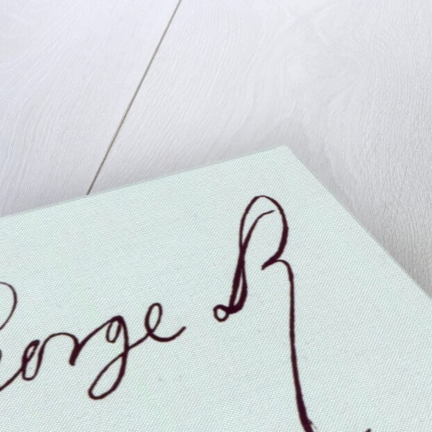 Signature of George II by Anonymous