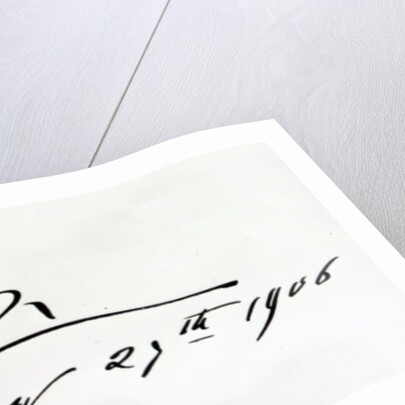 Signature of King Edward VII, May 29th 1906 by Anonymous