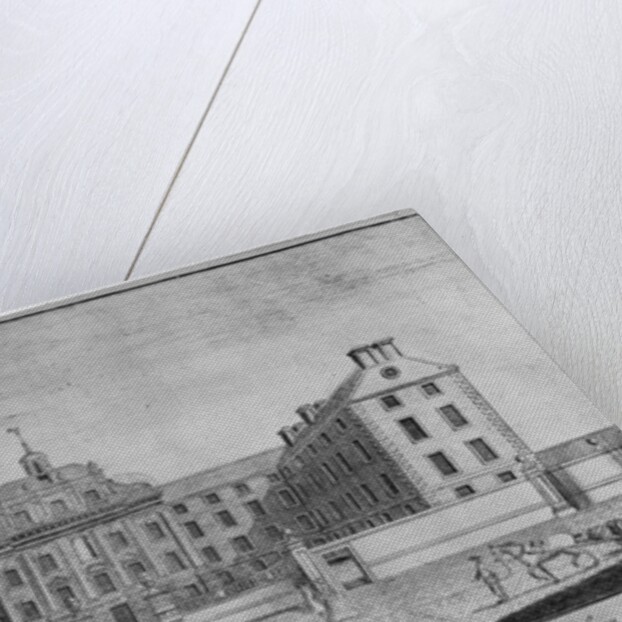 A Perspective View of the Front of the Royal Infirmary from the north, c.1746 by John Elphinstone