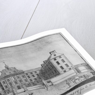A Perspective View of the Front of the Royal Infirmary from the north, c.1746 by John Elphinstone