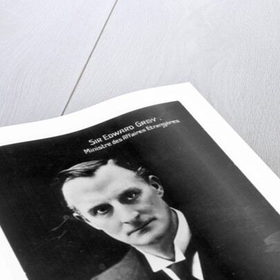 Edward Grey, 1st Viscount Grey of Fallodon by English Photographer