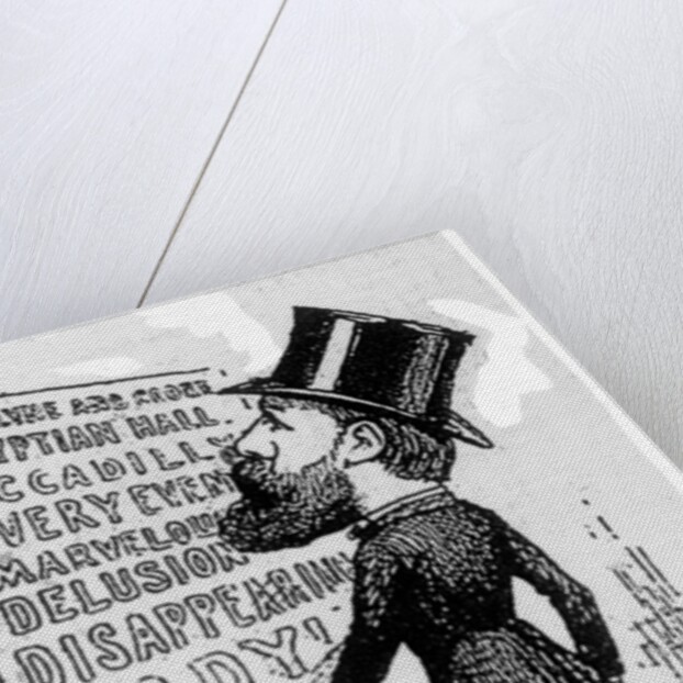 Hullo! Maskelyne and Cook are performing one of my tricks! by English School