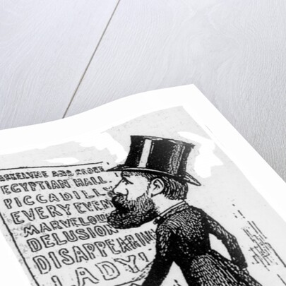 Hullo! Maskelyne and Cook are performing one of my tricks! by English School