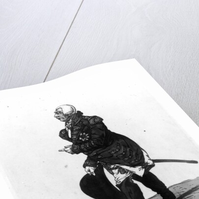 King George III, aged 72, 1810 by Robert Dighton