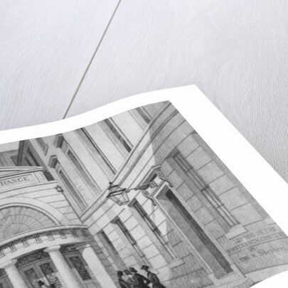Stock Exchange, London by Thomas Hosmer (after) Shepherd