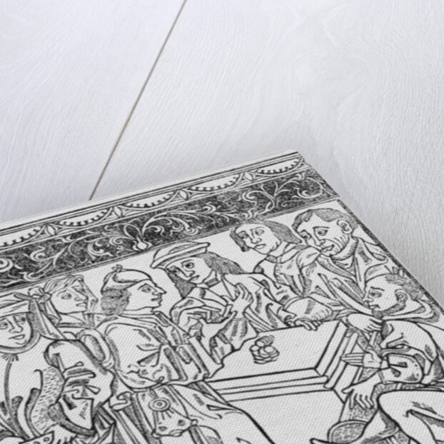 Merchants and Moneylenders by Italian School