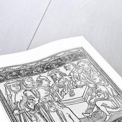 Merchants and Moneylenders by Italian School