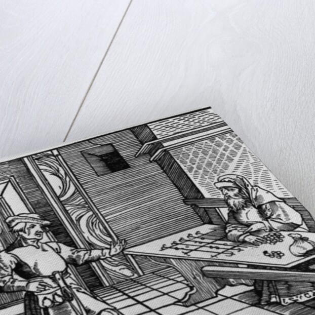 Money Lender, 1531 by German School