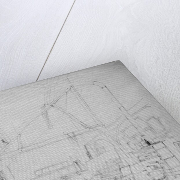 Richard Parkes Bonington's studio in Paris by Thomas Shotter Boys