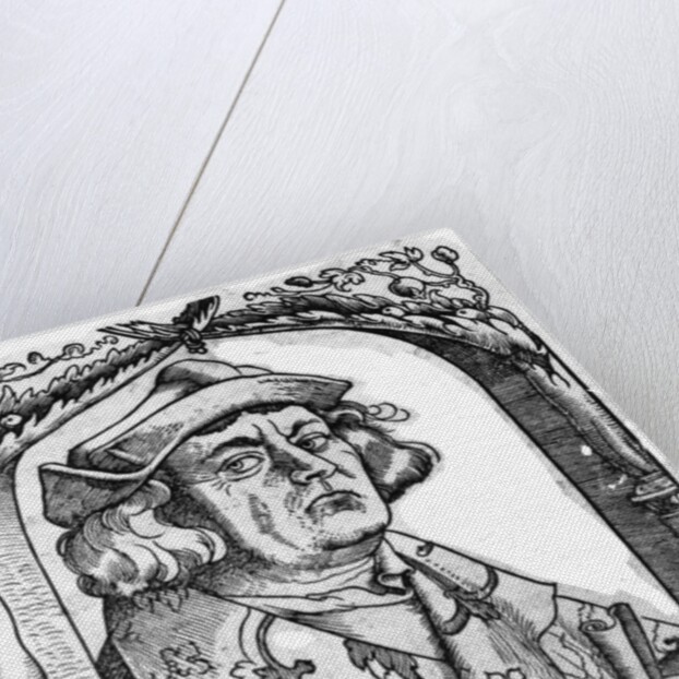 Portrait of John of Indagine, after Hans Baldung Grien by (after) German School