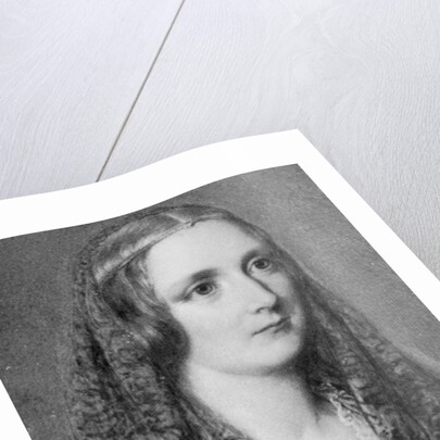 Mary Shelley, an idealised portrait created after her death by Reginald Easton