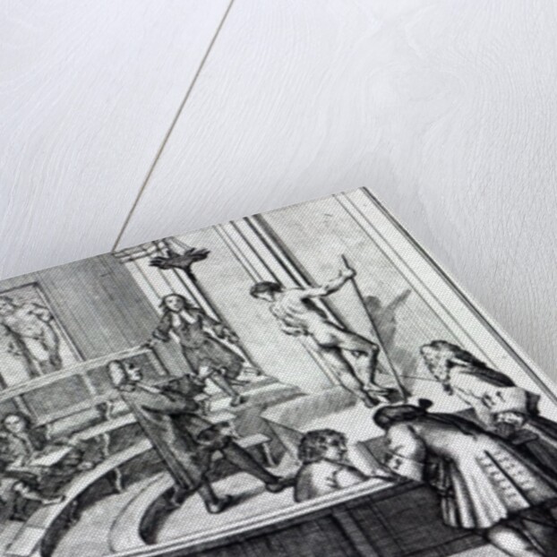 Life drawing class, 1739 by Italian School