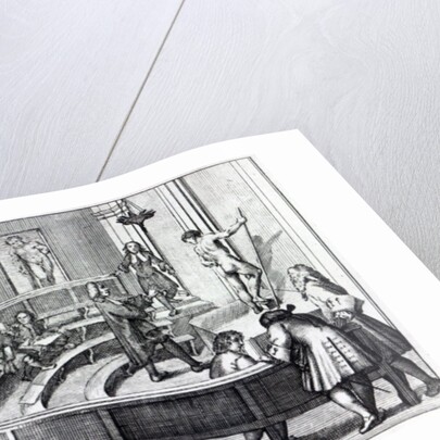 Life drawing class, 1739 by Italian School