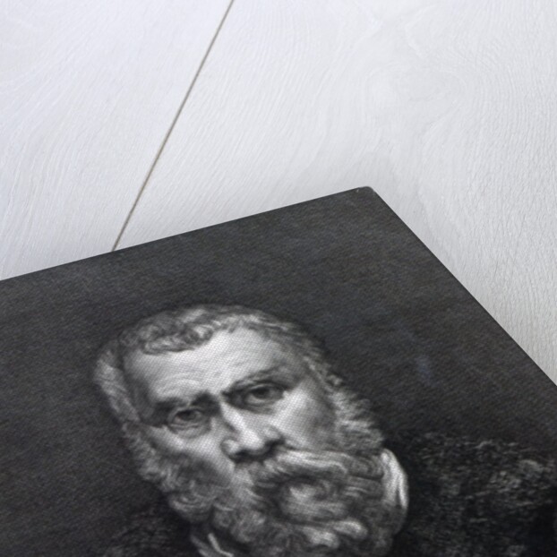 Tintoretto, engraved by Delaistre by Jacopo Robusti (after) Tintoretto