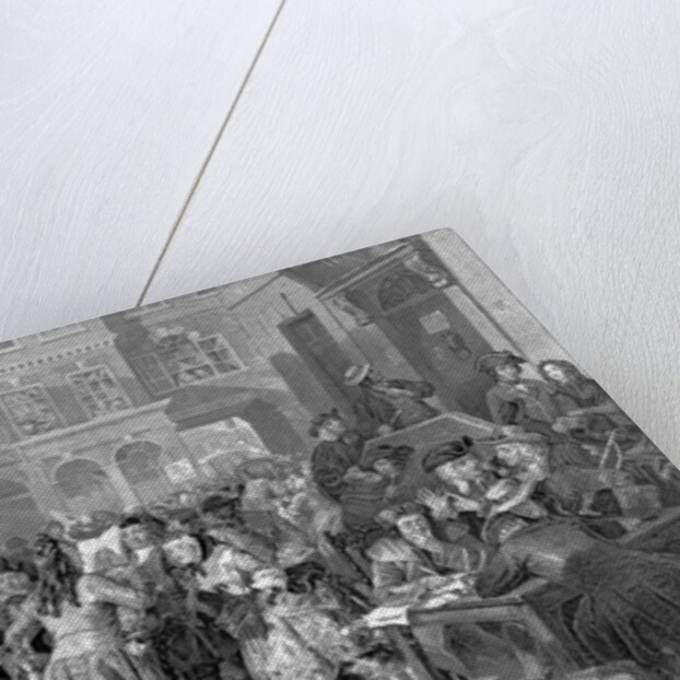 Scene in Change Alley during the South Sea Bubble, 1853 by Edward Matthew (after) Ward