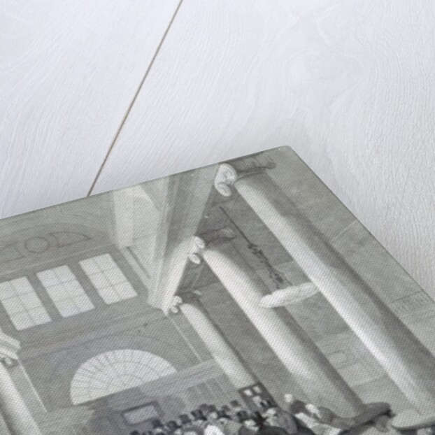 Stock Exchange, engraved by Henry Melville, c.1842 by John (after) Gilbert