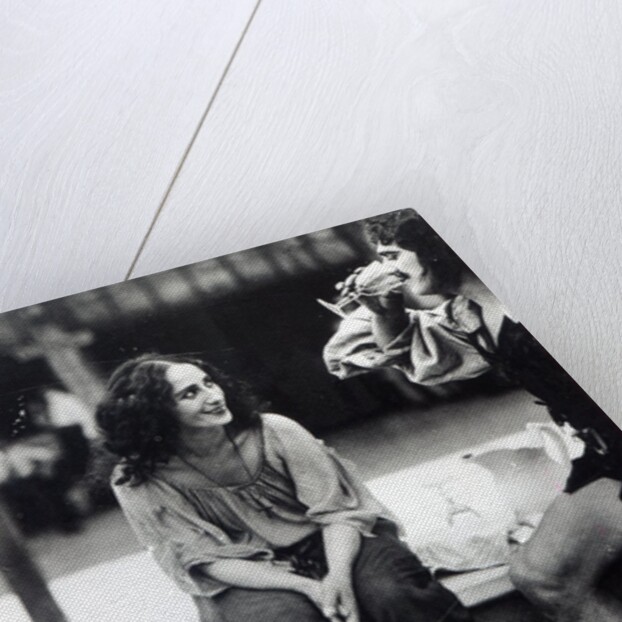 Anna Pavlova as Fenella in a scene from the film 'The Dumb Girl of Portici', 1916 by American Photographer