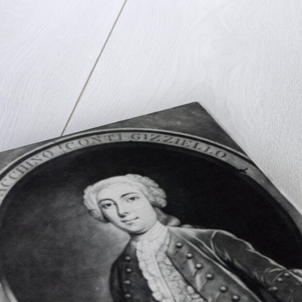 Gioacchino Conti, 'Gizziello', engraved by Alexander Van Haecken, 1736 by Charles (after) Lucy