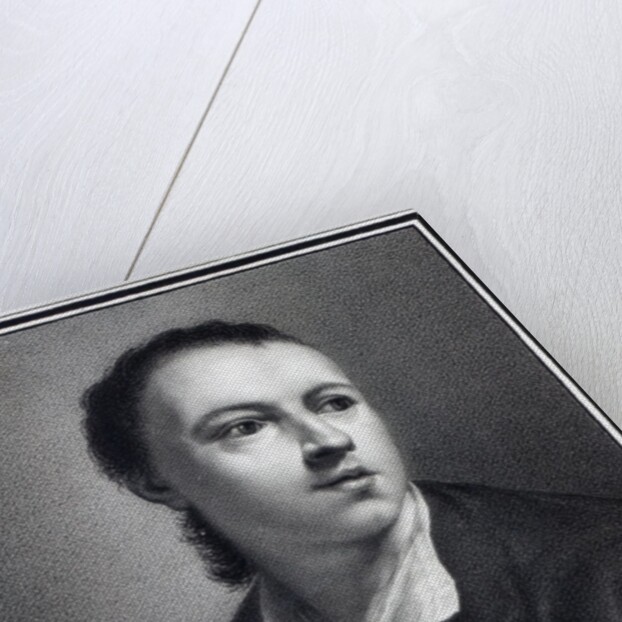 Anton Raphael Mengs, engraved by Nicolaus Mosman by Anton von (after) Maron