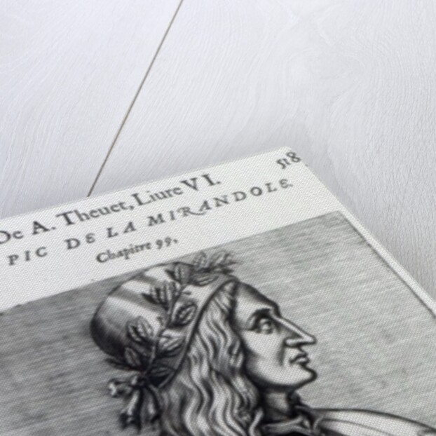 Giovanni Pico della Mirandola by Andre Thevet