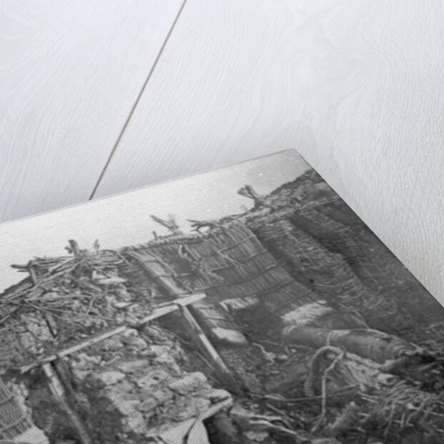 A Two Gun Battery during the Crimean War by Roger Fenton