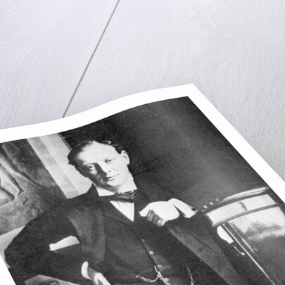 Winston Spencer Churchill in 1904 by English Photographer
