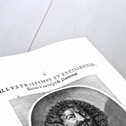 Prince Octavio Piccolomini, Duke of Amalfi, after a portrait of 1649 by Mattaus II Merian