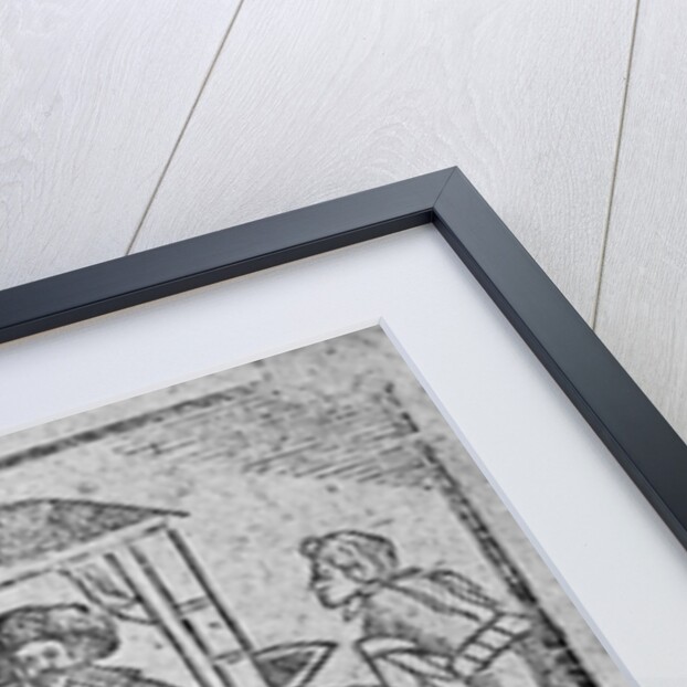 A nobleman in his carriage by English School