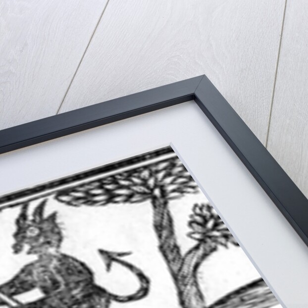 The Gelding of the Devil, an illustration from 'A Book of Roxburghe Ballads' by English School