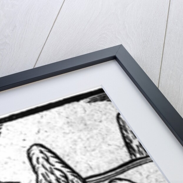 A Harvesting Scene, an illustration from 'A Book of Roxburghe Ballads' by English School