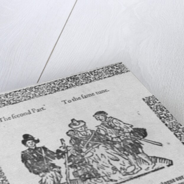 A hunting scene by English School