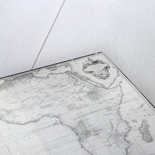 Map of Africa by French School