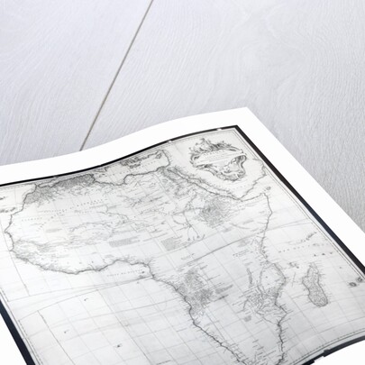 Map of Africa by French School