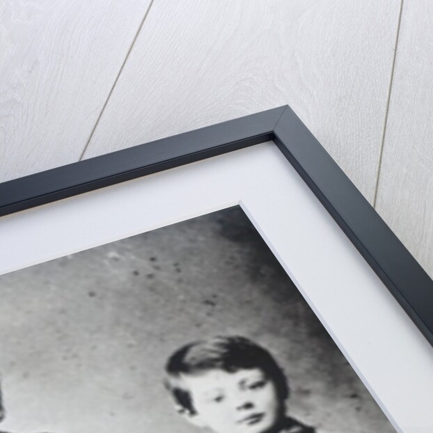 Winston Churchill with his mother, Lady Randolph Churchill by English Photographer