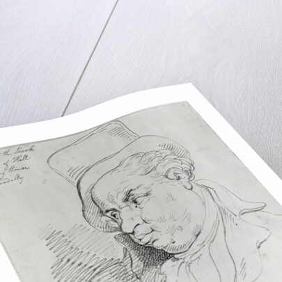 William Crockford by Thomas Rowlandson