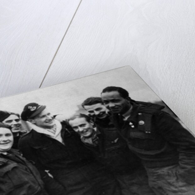 A Lancaster Bomber Crew by English Photographer