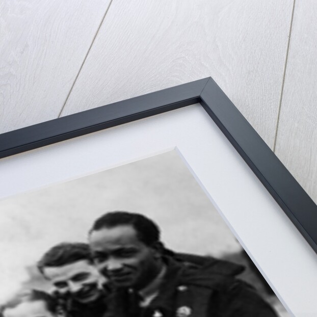 A Lancaster Bomber Crew by English Photographer