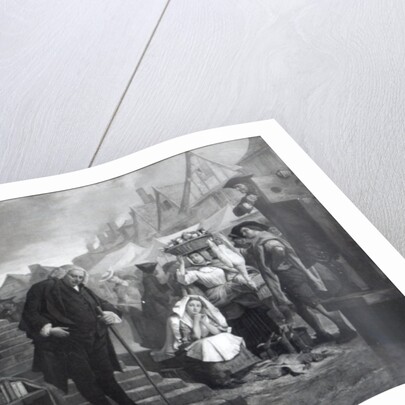 Dr. Johnson doing penance in the market place of Uttoxeter, 1869 by Eyre Crowe