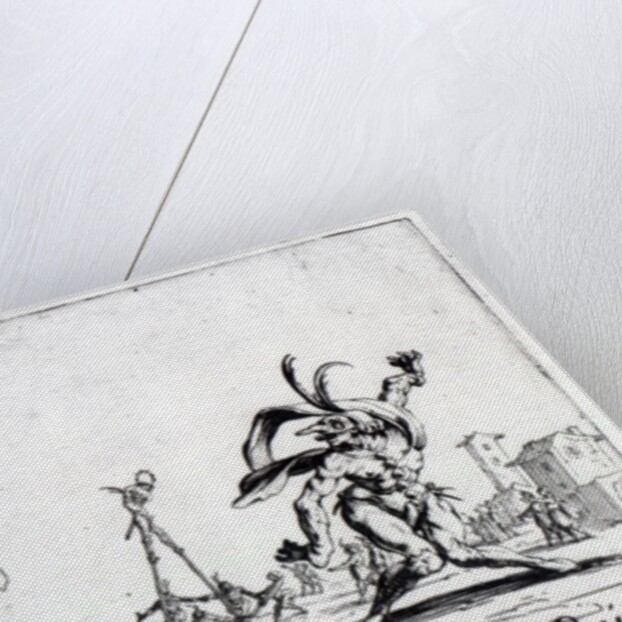 Balli de Sfessania, c.1622 by Jacques Callot