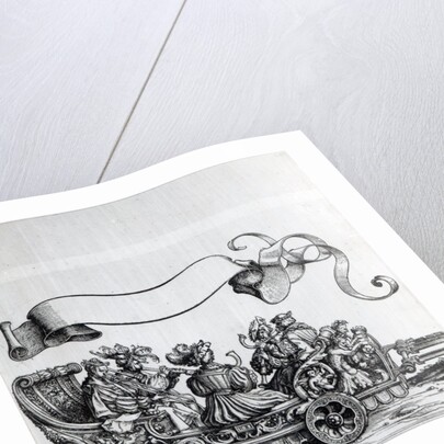 Scene from Maximilian's Triumphal Procession, c.1516-18 by Hans Burgkmair