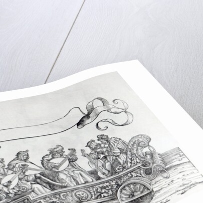 Scene from Maximilian's Triumphal Procession, c.1516-18 by Hans Burgkmair