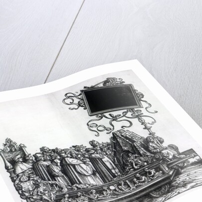 Scene from Maximilian's Triumphal Procession, c.1516-18 by Hans Burgkmair