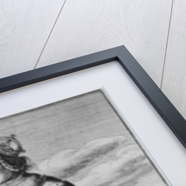 St. Barbara, etched by Wenceslaus Hollar, 1647 by Hans Holbein the Younger